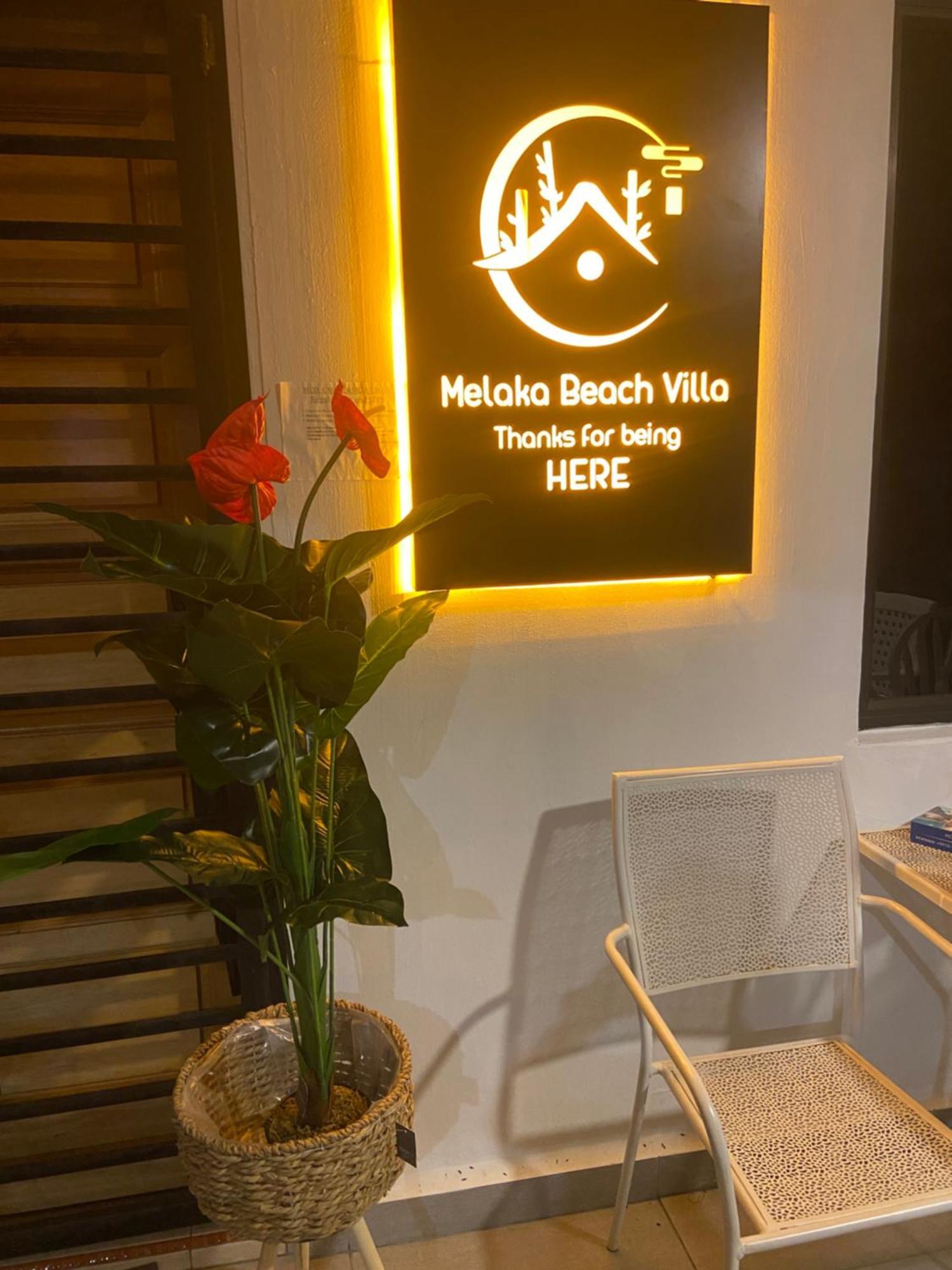 Melaka Beach Villa Kelebang Besar Exterior foto