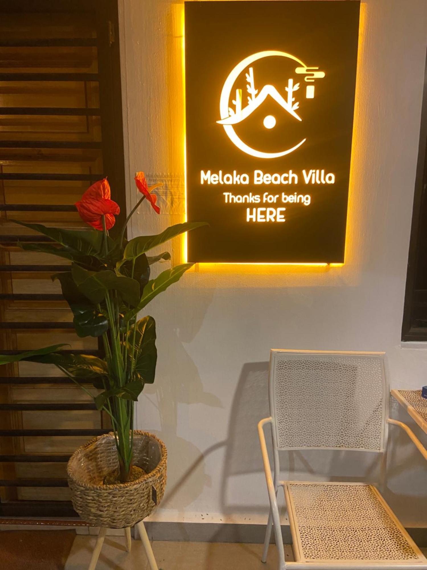 Melaka Beach Villa Kelebang Besar Exterior foto